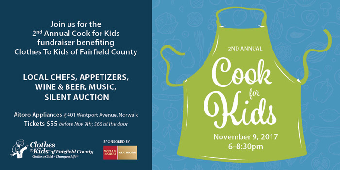 Fundraiser benefiting low-income in-crisis children in Fairfield County providing free school clothing