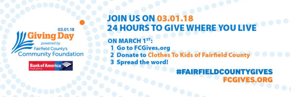 24 Hours to give where you live join us on fairfield county giving day 2018