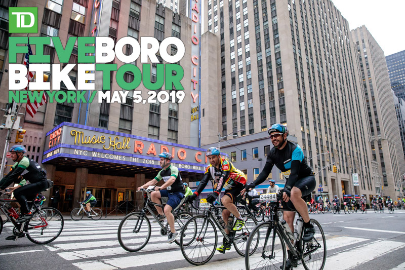 5 boro hot sale bike ride